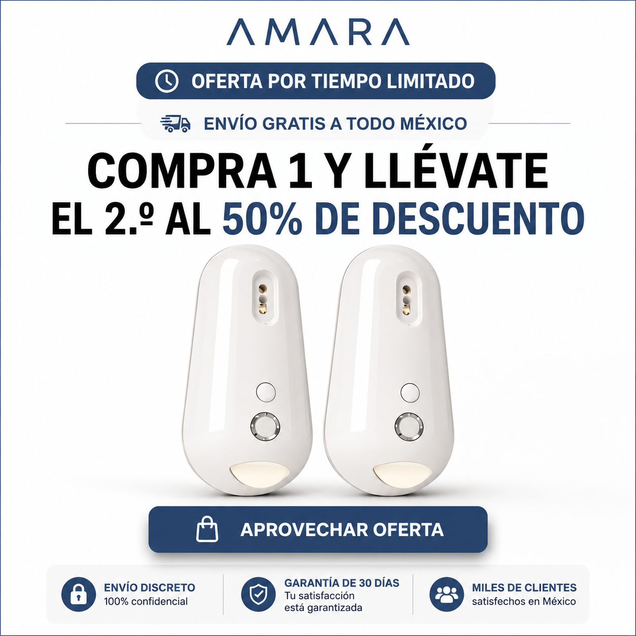 Lámpara UV Desinfectante para Inodoro – Autolimpiante y Luz Nocturna