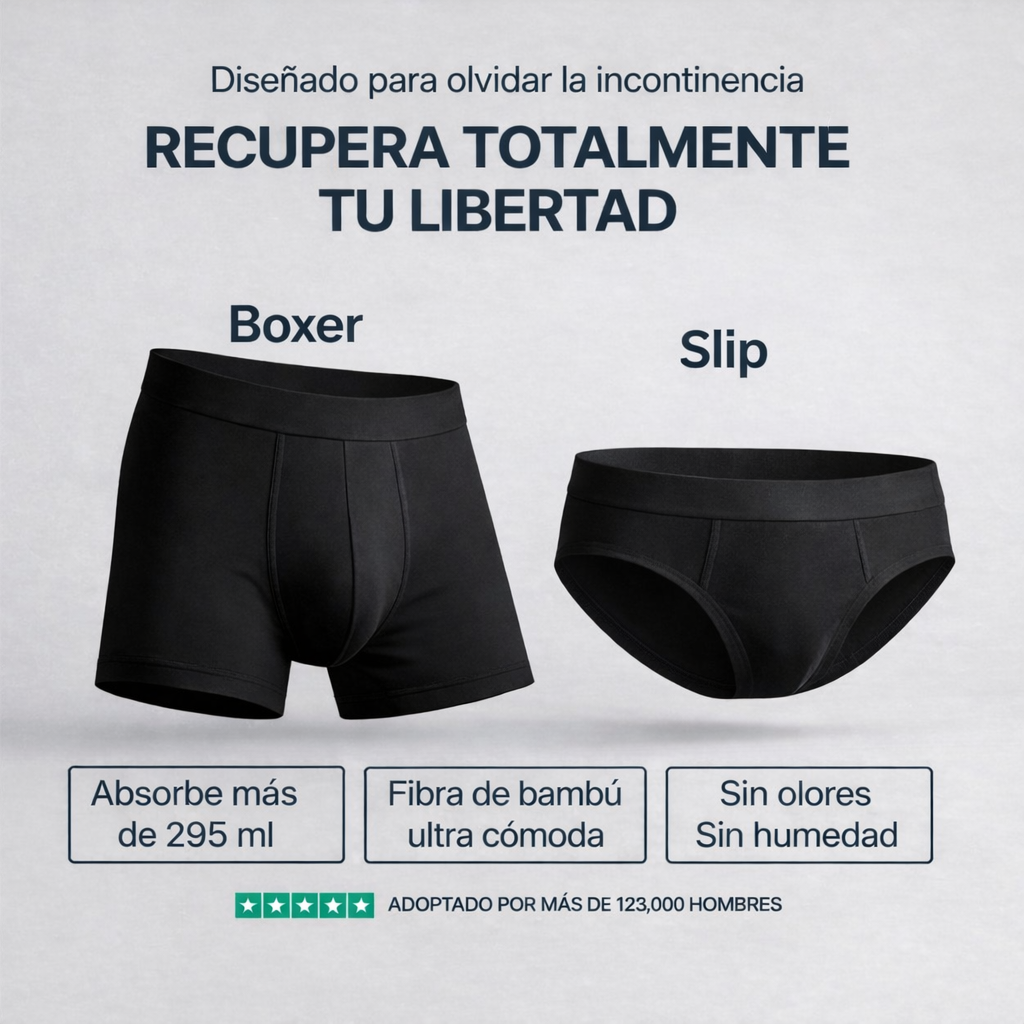 Calzoncillos Ultraabsorbentes para Incontinencia