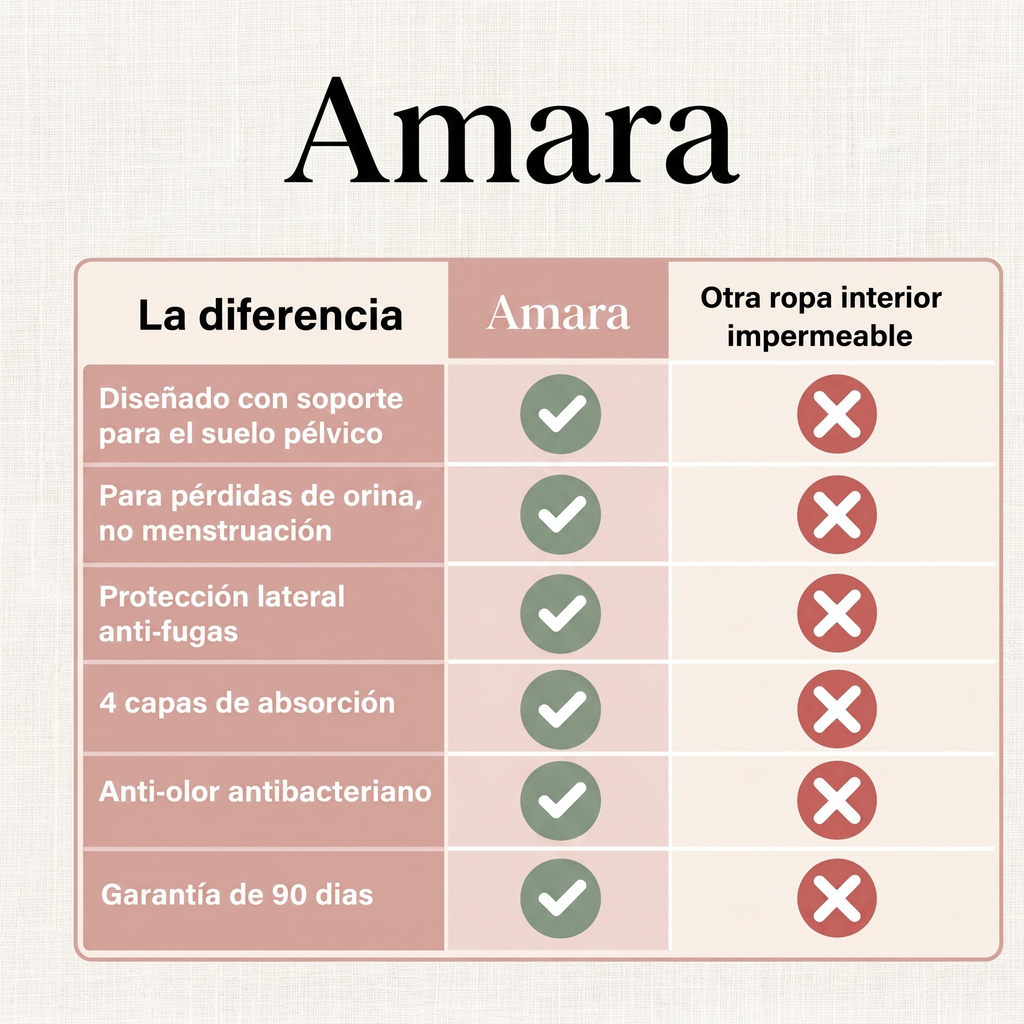 Amara — Bragas Activas Ultraabsorbentes